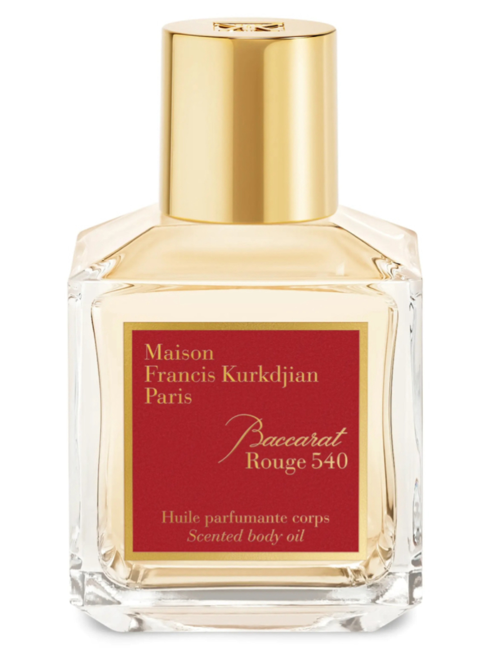 Maison Francis Kurkdjian Baccarat Rouge 540 Scented Body Oil